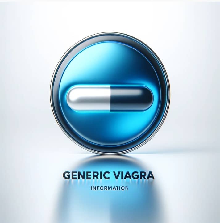 Blue pill on white background