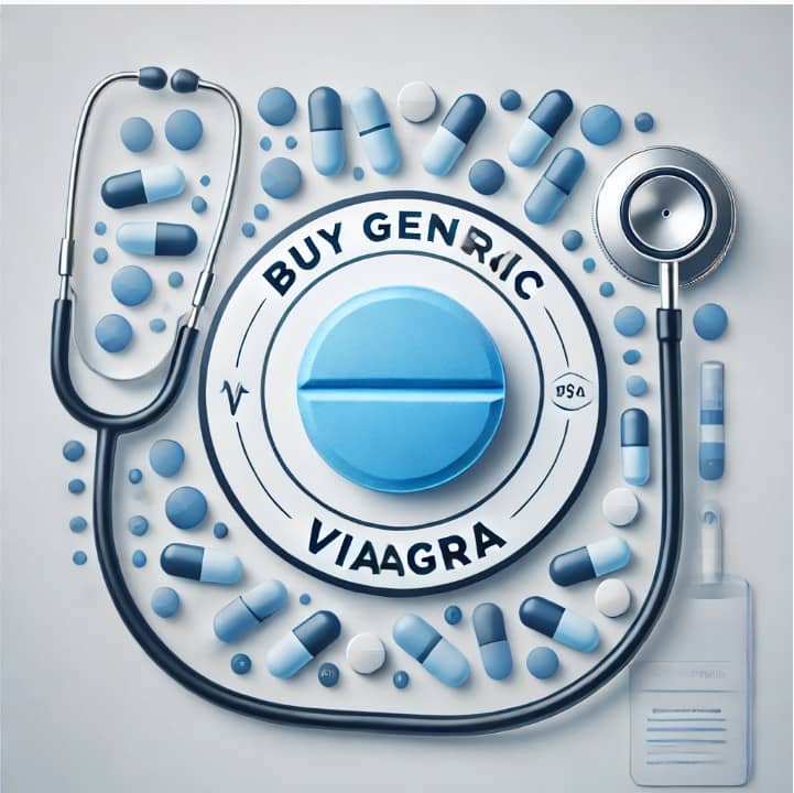 Blue pill with stethoscope