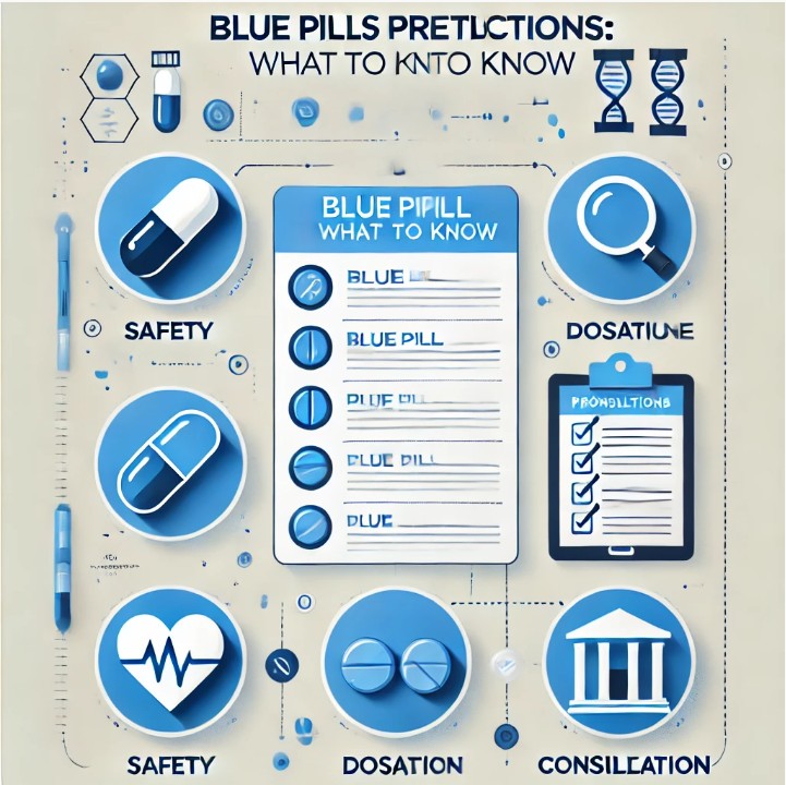 Blue pills precautions checklist