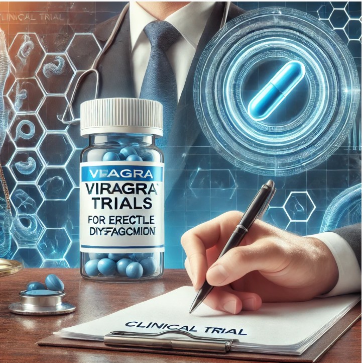Clinical trial setting with Viagra