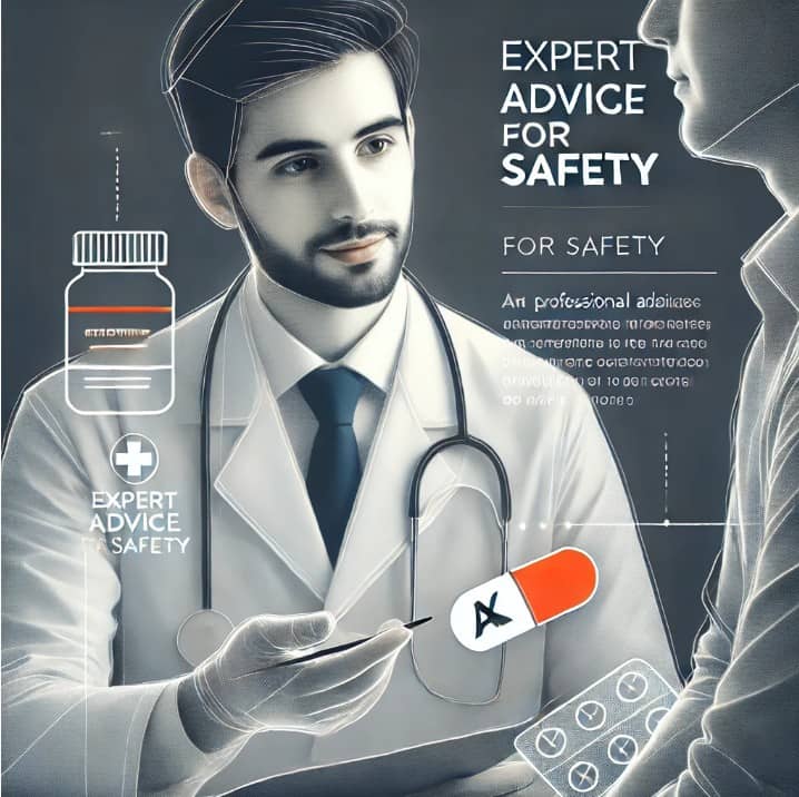 Doctor explaining prescription