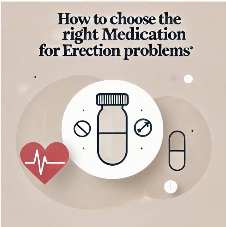 How to Choose the Right Medication for Erection Problems