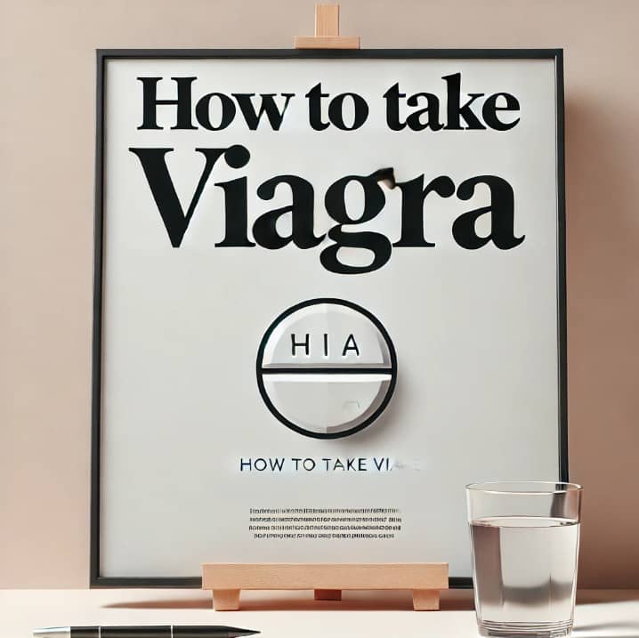 How to Take Viagra Sildenafil Citrate