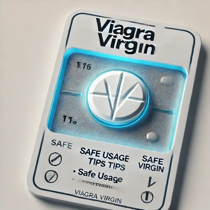 Tablet with safe usage tips for Viagra Virgin