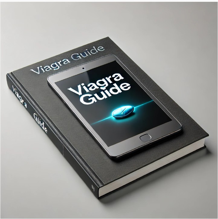 Viagra guide book on tablet