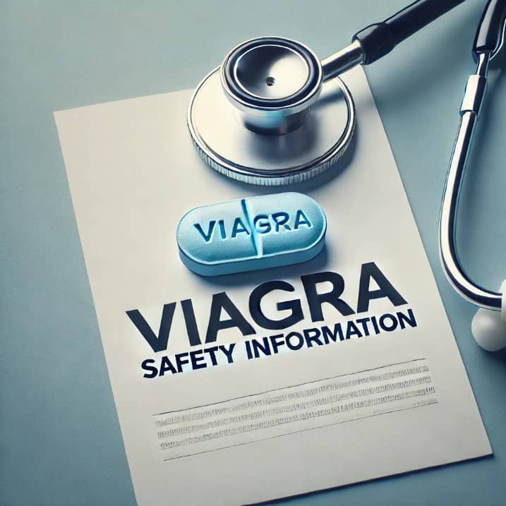 Viagra pill and stethoscope